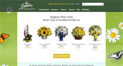 Desktop Screenshot of bloomersfloristonline.com